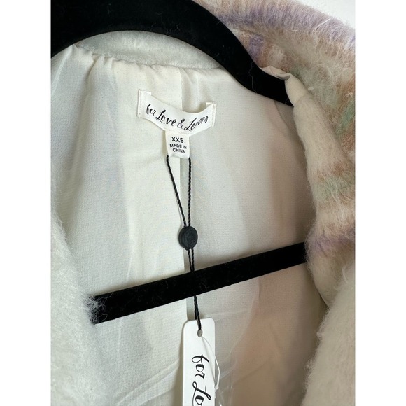 NWT For Love & Lemons OVERSIZED Knit Blazer size XXS - Picture 3 of 6